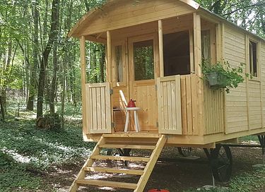 Prachtige pipowagen in de Franse natuur - 13