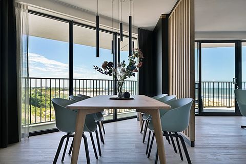 Appartement met ruim balkon en zeezicht - 4
