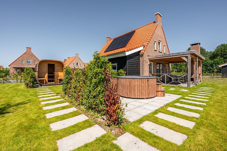Luxury villa with hot tub and sauna in Zeeland - 1