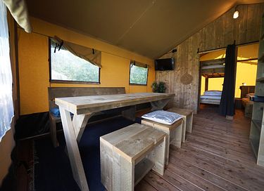 Safari tent (6p) on a park in North Holland - 14