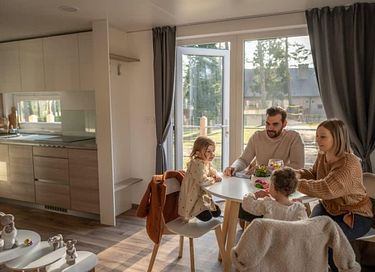 Moderne vakantiewoning met terras - 7
