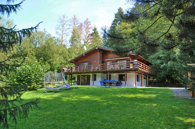 Houten chalet met grote tuin vlakbij Durbuy - 1