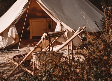 Prachtig gelegen glamping tent (3p) - 11