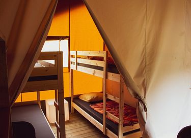 Luxury safari tent with kitchen and bathroom - 5