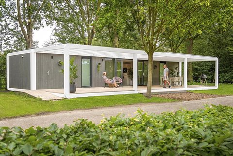 Modern forest cubes in Limburg - 2