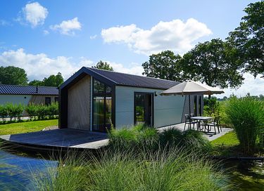 4-persoons chalet bij een mooi zandstrand