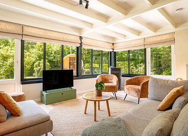 Cottage (6p) with barrel sauna in the forest - 4