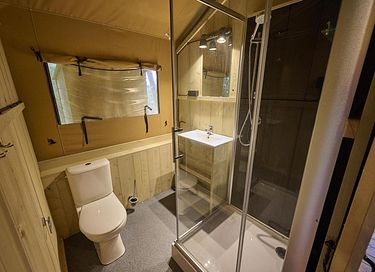 Tente safari avec sanitaires privés à Veluwe - 9