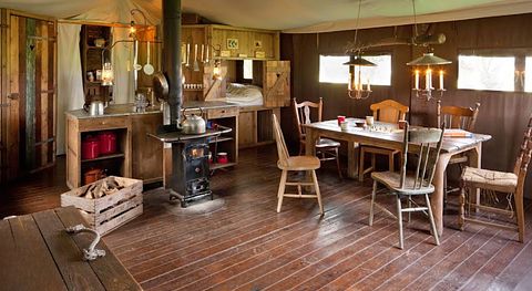 Zelt-Ferienhaus mit eigener Dusche in Zeeland - 3