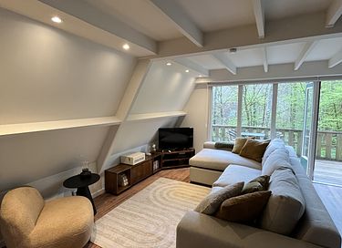 Luxe A-frame huisje in de Ardennen met terras - 3