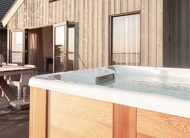 Logement de vacances de luxe avec bain à remous (6p)