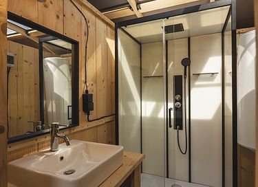 Tente glamping de luxe dans un camping avec piscine - 7