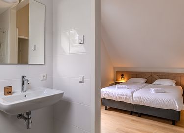Gruppenunterkunft mit Außen Sauna - 9