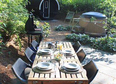 Wellness chalet in bos met sauna en hottub - 11