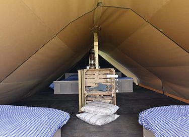 Robuste Lodge für 8 Personen mit Holzofen - 16