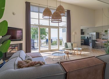 Wellnessvilla met uitzicht op het IJsselmeer - 5