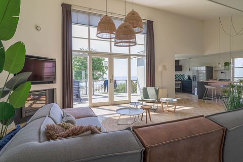Wellnessvilla met uitzicht op het IJsselmeer - 5