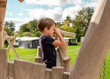 Boslodge op leuke camping in Overijssel - 23