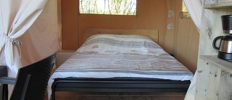 Safaritent op gezellige camping in Drenthe - 4
