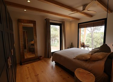 Natuurcabin aan kust Barcelona met zeezicht - 23