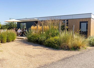 Lodge voor 6 personen bij de kust in Zeeland