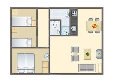 Holiday home (4p) with room for everyone - 11