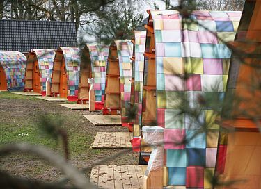 Schattige glampinghut voor 2 personen  - 4