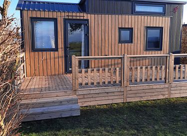 Overnight stay in a tiny house