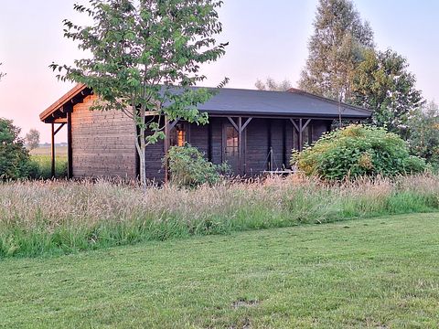 Houten cabin met hottub in het groen - 2