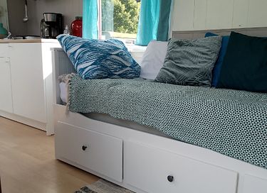 Pipowagen met comfort van een huisje - 7