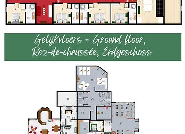 Groepsaccommodatie met wellness  - 40
