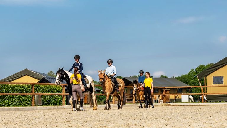 Glamping op een paardenboerderij - 1