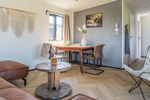 Chalet de luxe (4 personnes) sur un camping en Zélande - 5