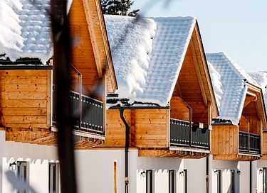 Freistehendes Chalet mit Bergblick