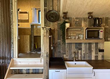 Boomhut Drenthe met groot terras - 5
