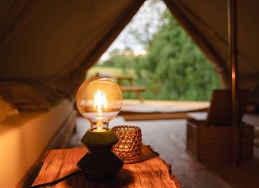 Glamping Bell tent on nice estate - 6