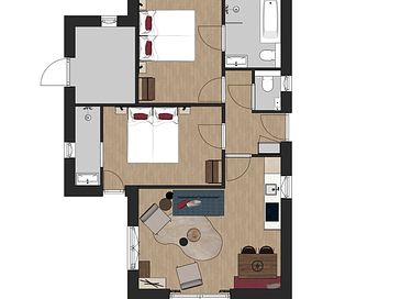 4-person holiday home with outdoor fireplace - 11