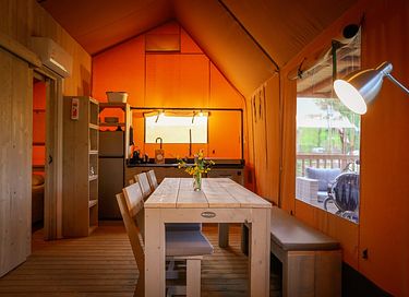 Luxe safaritent met airco voor 6 personen - 4