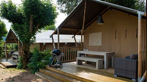 Luxe safaritent met sanitair voor 6 personen - 5
