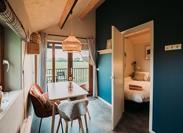 Luxe lodge in het weiland met privé hottub - 11
