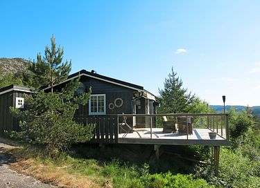 Houten huisje met rivierzicht - 8
