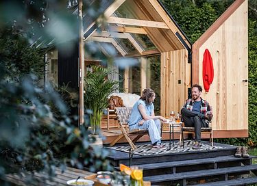 Glazen tiny house op historische locatie - 10