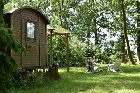 Shepherds hut in Drenthe with an unobstructed view - 4