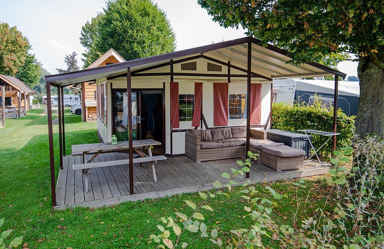 Tent lodge in nice campsite in South Limburg - 1