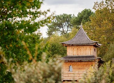 Unieke houten tempel met privé hottub - 18