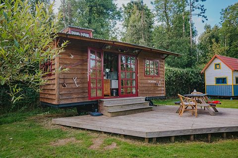 Stoere outdoor lodge in het bos - 2