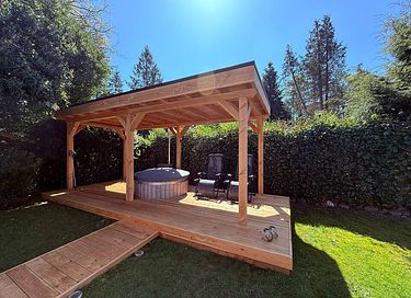Chalet mit Whirlpool und geschlossenem Garten - 17