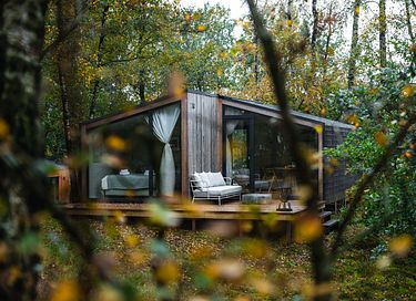 Luxe cabin op de top van een heuvel - 7