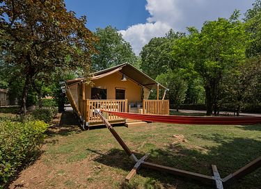 Glamping-Zelt inmitten des Waldes in Frankreich - 2
