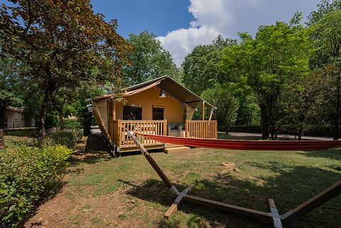 Glamping-Zelt inmitten des Waldes in Frankreich - 2